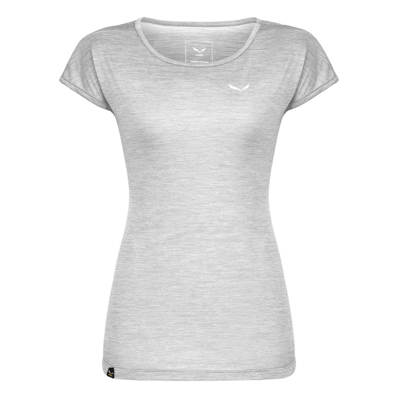 T-Shirts Salewa Puez Melange Dry Mulher Branco 619YQNKXR